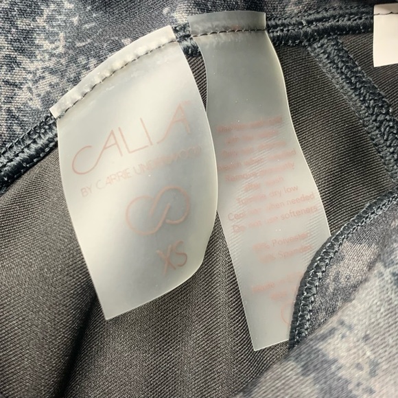 NWT Calia Essential High Rise Bike Shorts Python - Picture 6 of 8